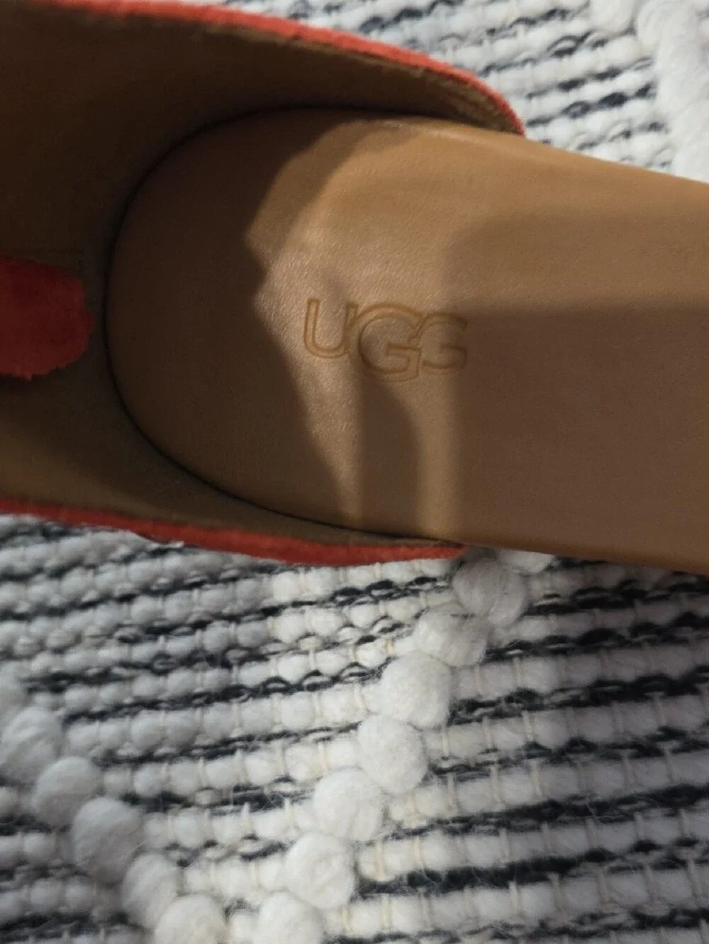 UGG Red Knot-Front Wedge Sandals